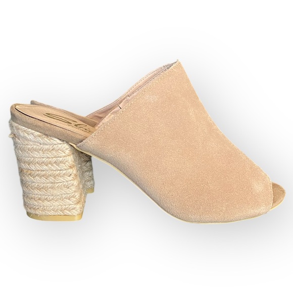10-017 Sbicca Suede Block Espadrille Sandals - Picture 2 of 13